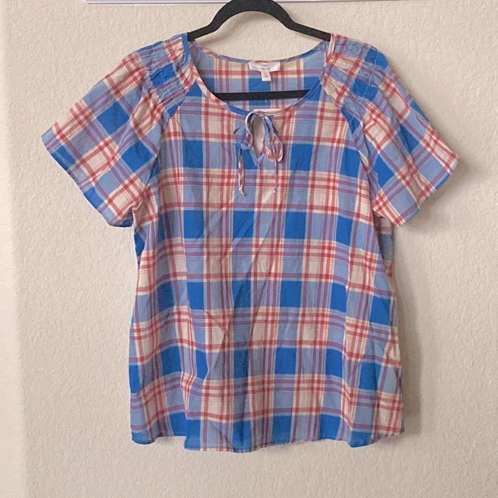 Como Vintage Women’s Cotton Top Size L